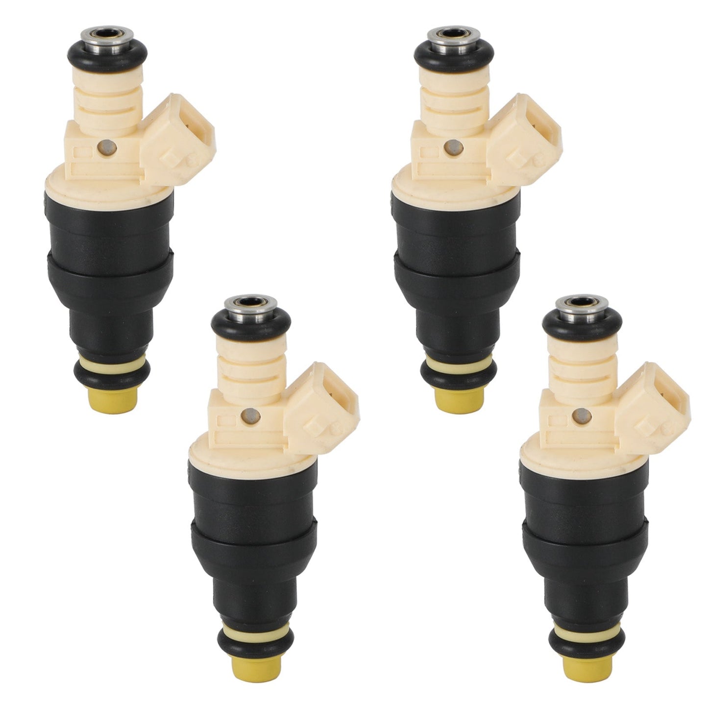 4 inyectores de combustible de disco de un solo orificio EV1 de 14 lb para motocicleta BMW K100 0280150210