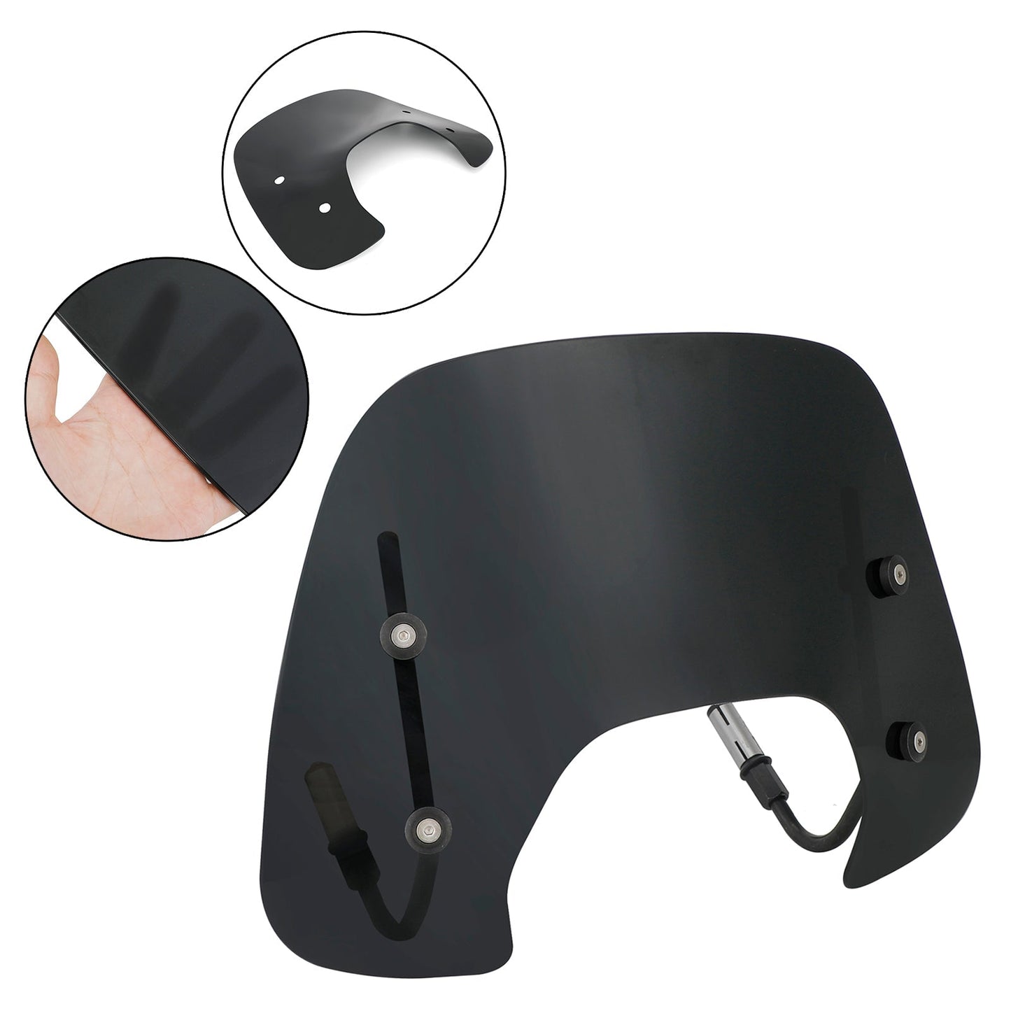 Pare-brise de moto ABS adapté à Vespa Sprint 150 2016-2021