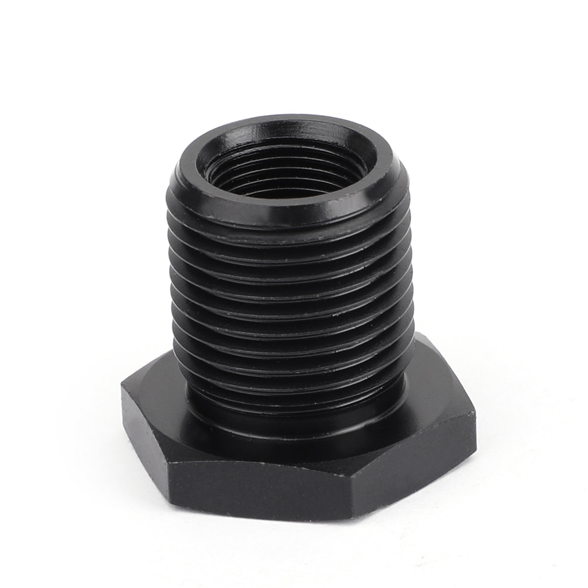 Adaptateur fileté pour filtre à huile 1/2-28 vers 3/4-16, plus résistant que l'aluminium.