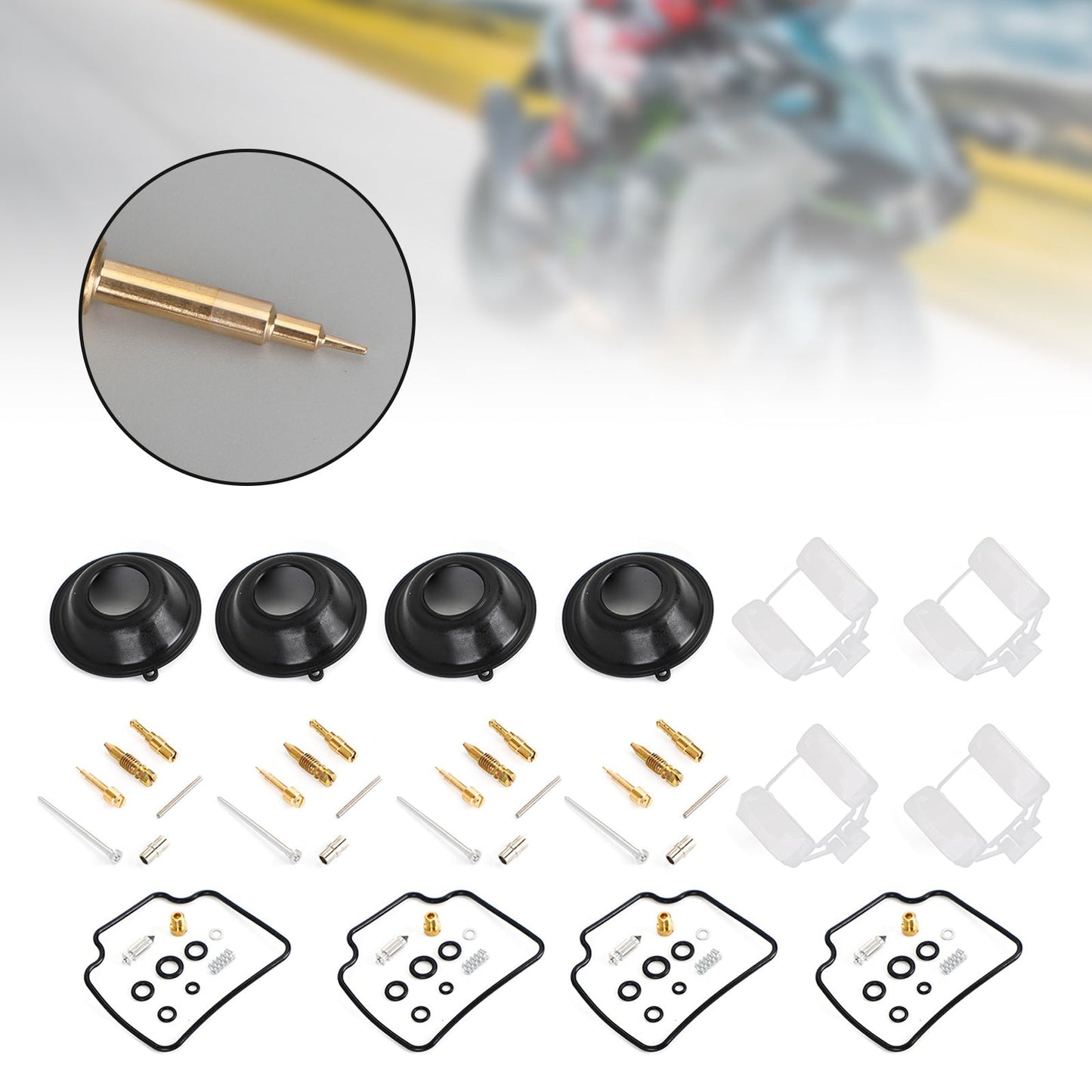 Kit de reconstruction de carburateur pour moto Honda NC36 CB400FOUR