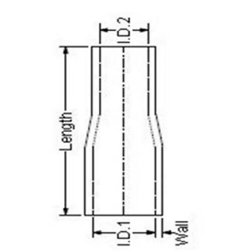Réducteurs 0 degré 70 76 mm tuyau silicone coupleur de tuyau refroidisseur intermédiaire turbo admission