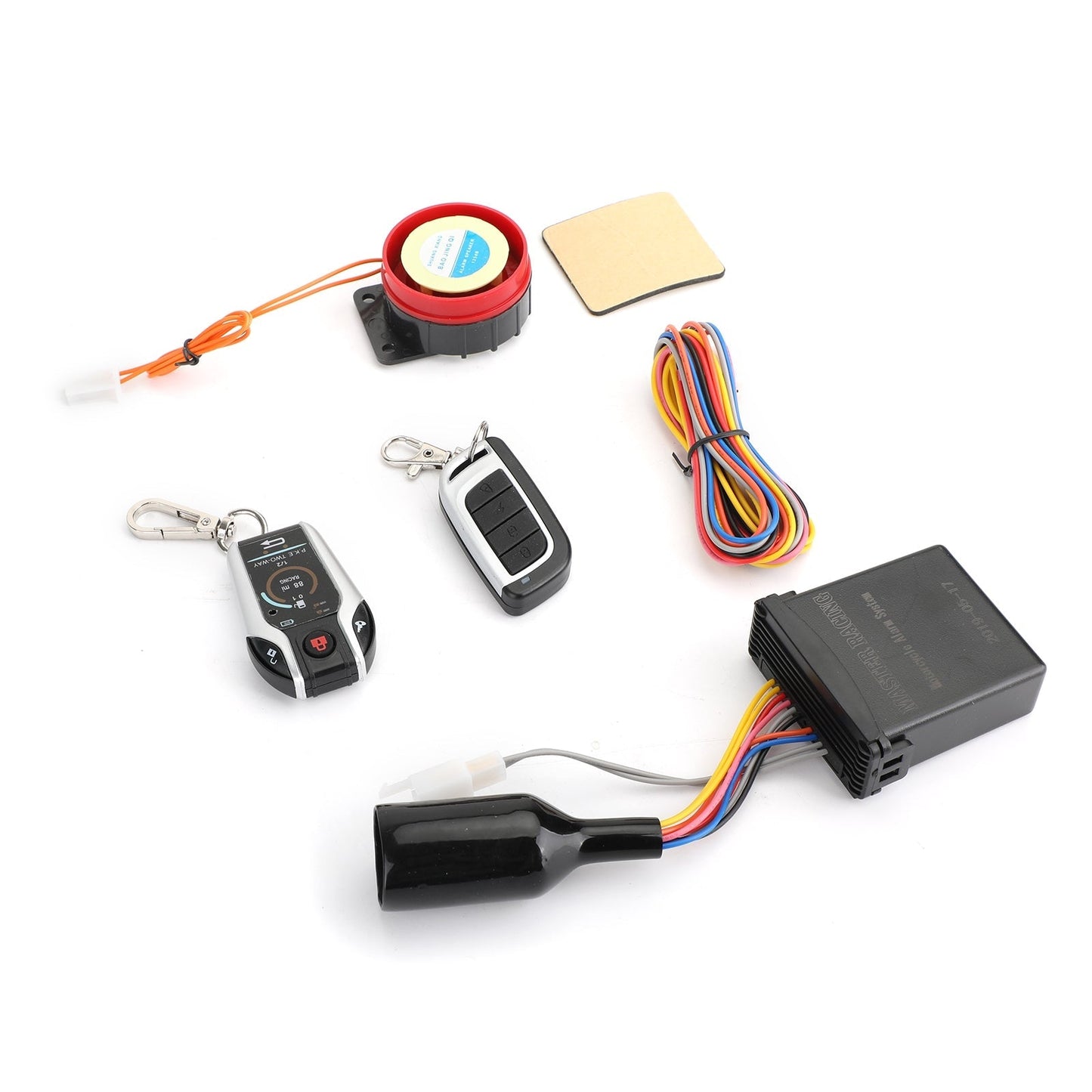 Système d'alarme antivol à télécommande pour moto et scooter