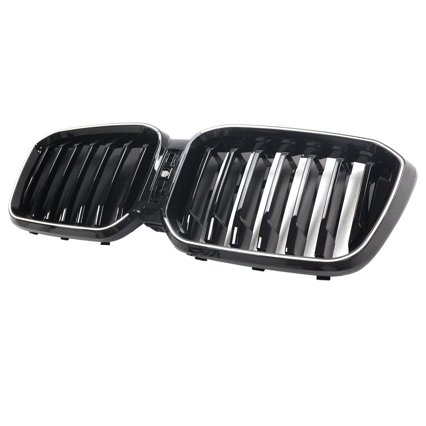 2022-2025 BMW X3 G01 X4 G02 Glossy Black Front Bumper Kidney Grille