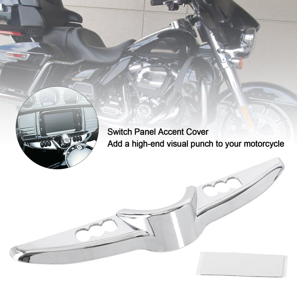 Garniture décorative pour panneau de commutation pour Touring Electra Glides Tri Glide 2014-2020