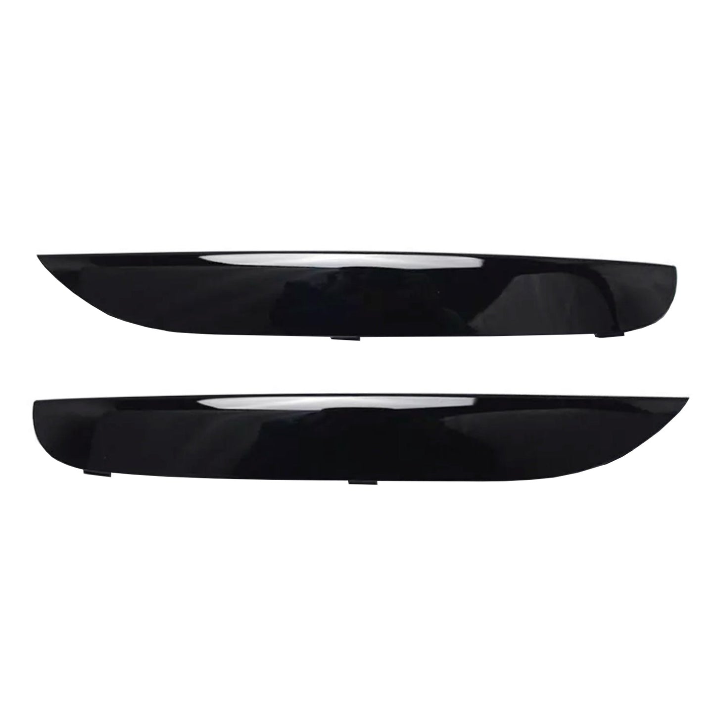 BMW Série 7 F01 F02 2009-2015 2 moulures de pare-chocs avant M Sport 51118047727 51118047728