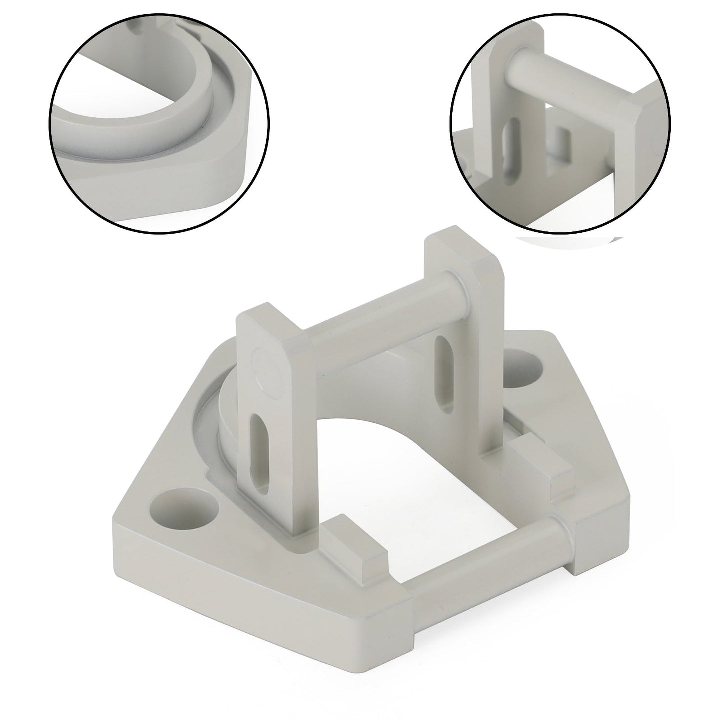 Quincaillerie en aluminium pour auvent de camping-car, pour remplacement du support inférieur de l'auvent Sunchaser II