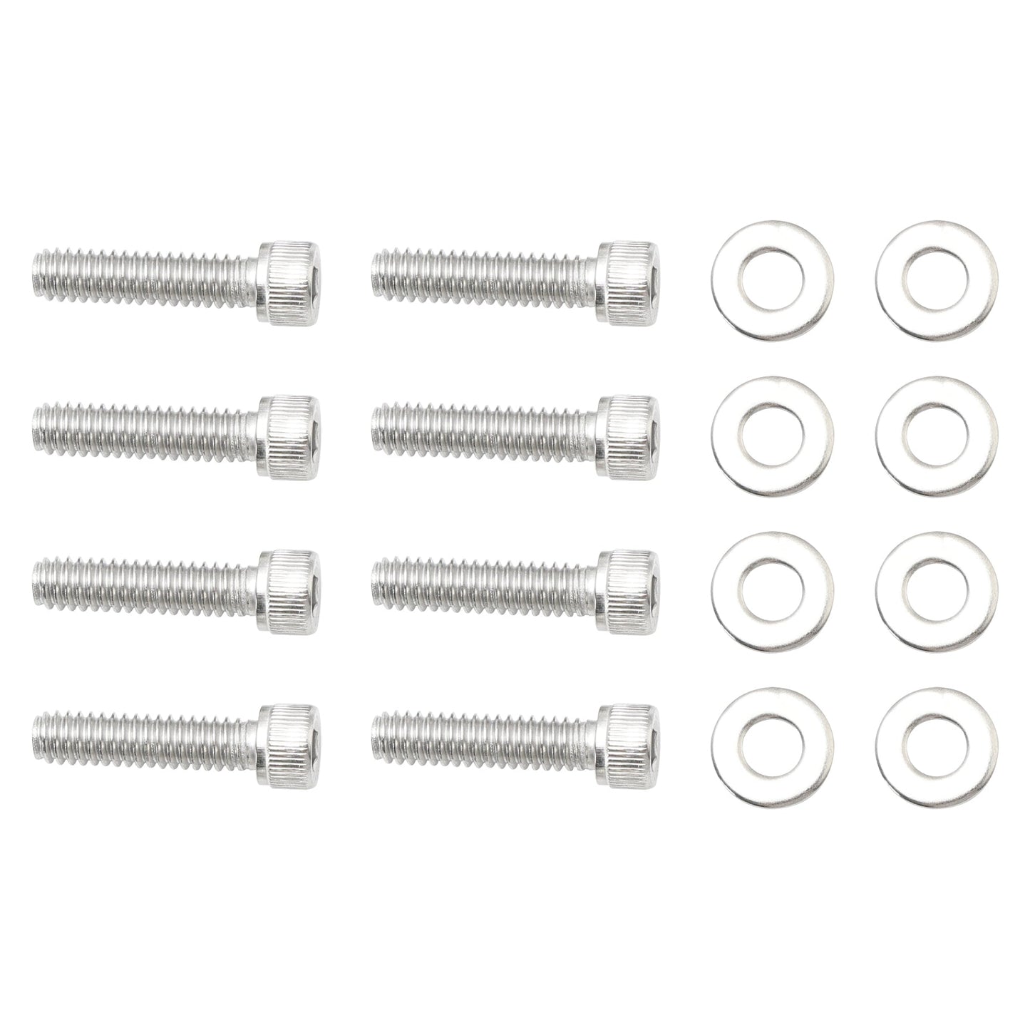 Kit de 116 vis Allen et rondelles pour capots moteur Sportster XL 883/1200 2004+