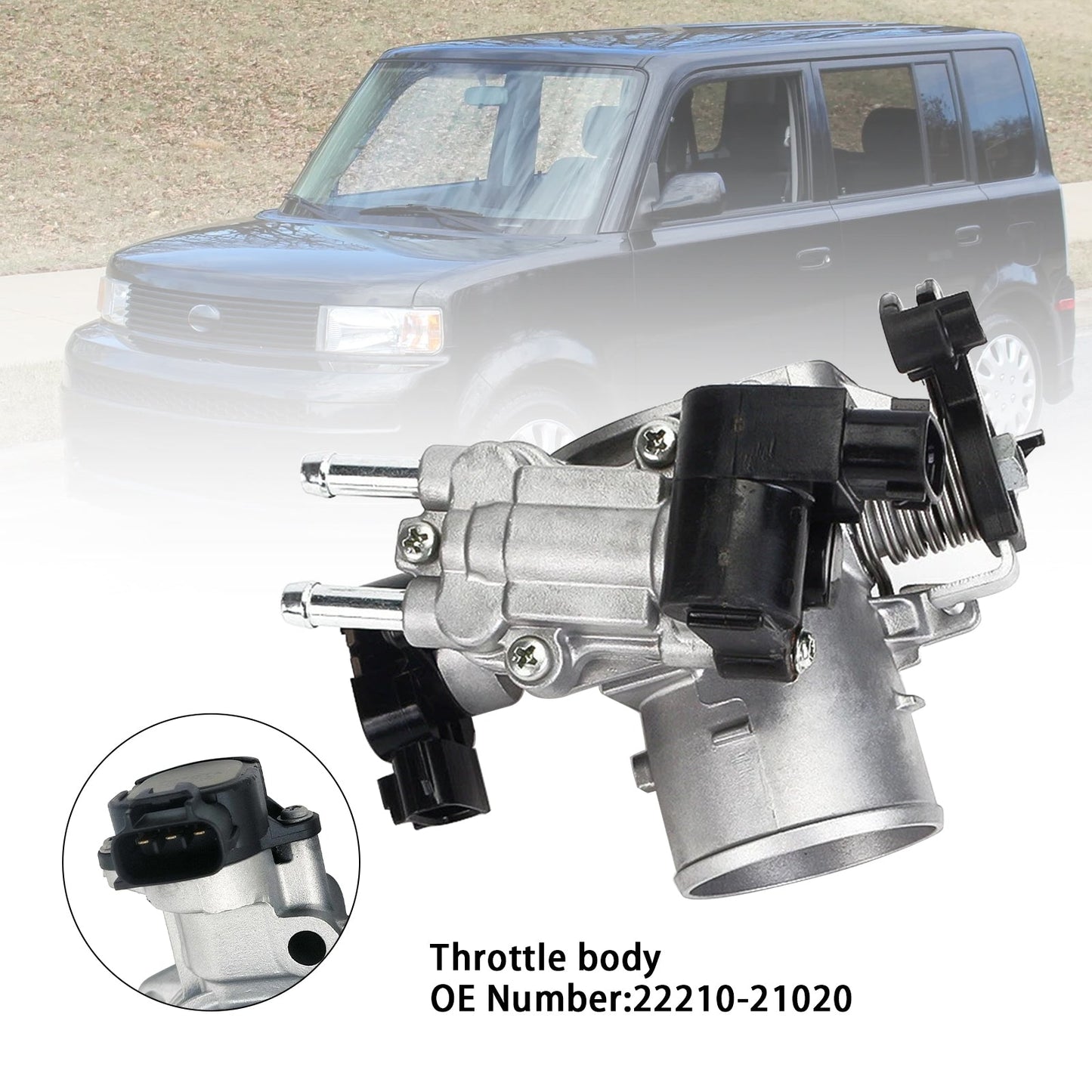 2000-2005 Toyota Echo A/T Coupe Throttle Body 22210-21020