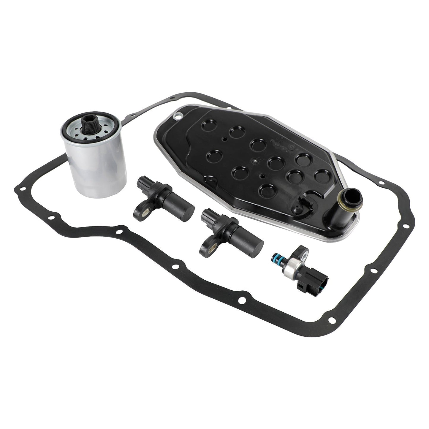 Ensemble de capteurs de transmission Dodge Pickup/RAM 1500 45RFE, 545RFE, 68RFE (2002-2018) avec kit de filtre 4 roues motrices et joint de carter (générique, 99-UP)
