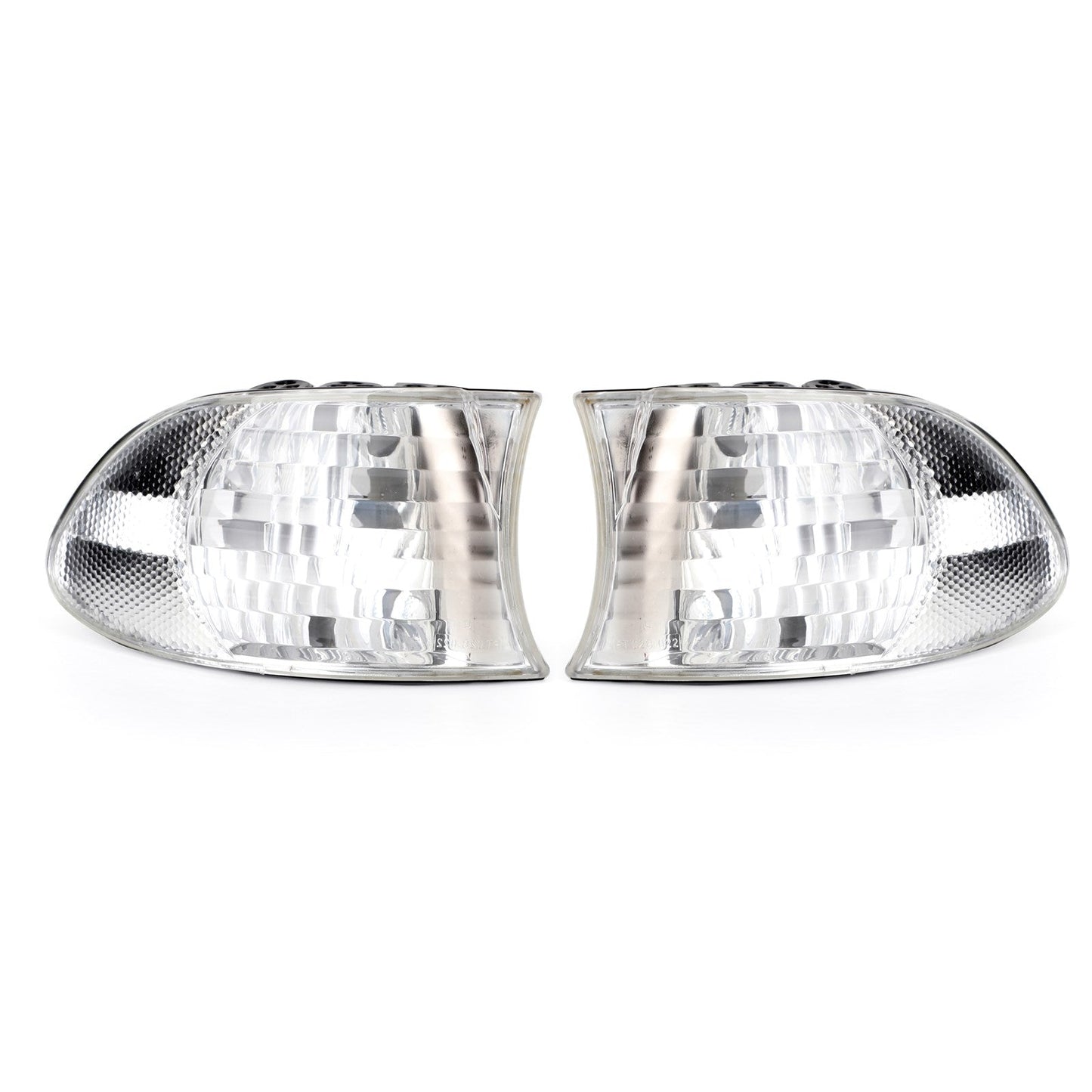 Paire de feux d'angle et de stationnement blancs pour BMW Série 7 E38 1999-2001 63138379107 63138379108