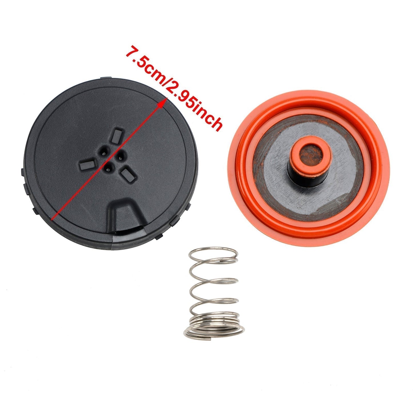 Couvercle de soupape PCV 11127548196 pour BMW 5 E60 530 i xDrive 2008-2009 272 km/200 kW - 2 996 cm3 N53B30A