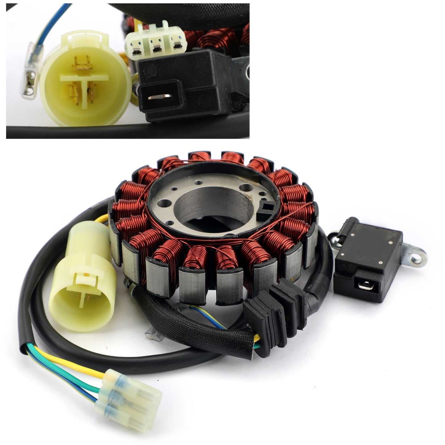 Bobine de stator 18 pôles pour Honda TRX300EX Sportrax 300 EX 1993-2008 TRX300X 2009 via FedEx