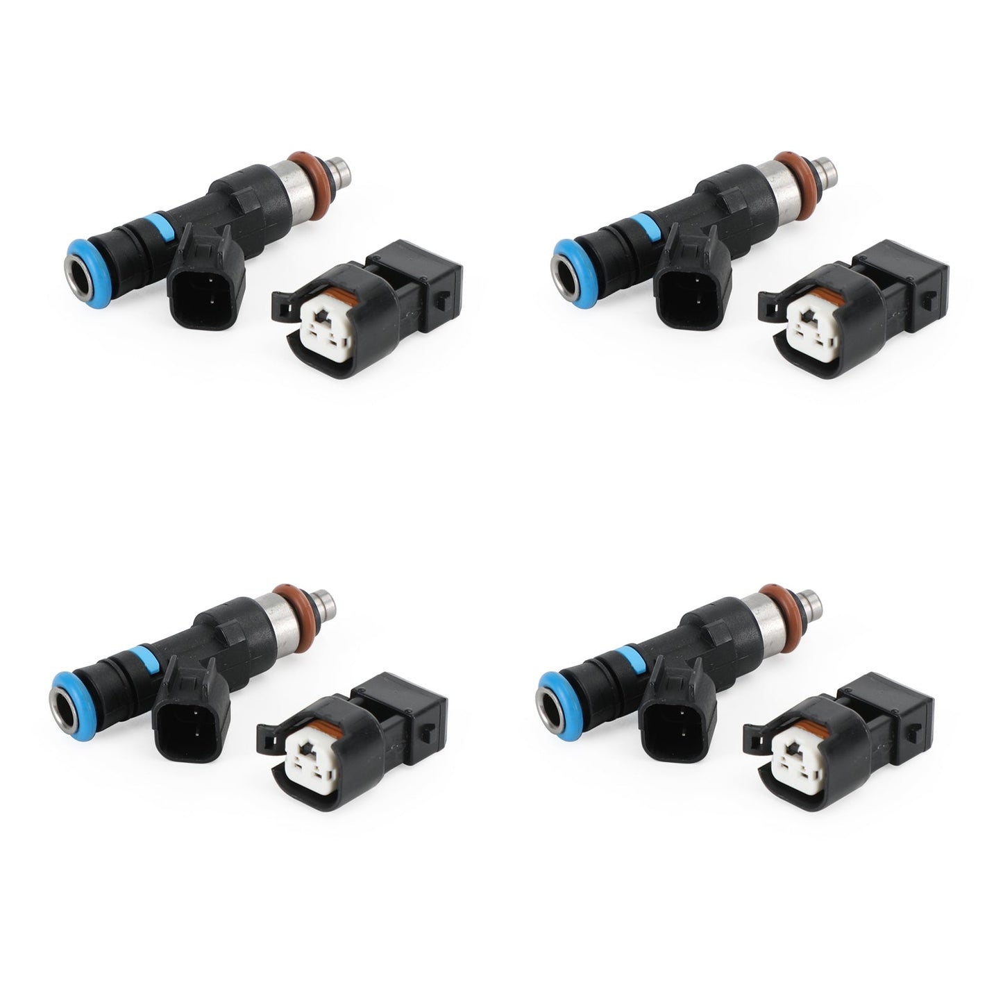 Inyectores de combustible EV14 para VW Golf 1.8T (2000-2005), 4 piezas, 650 cc, 62 lb, 0280158117