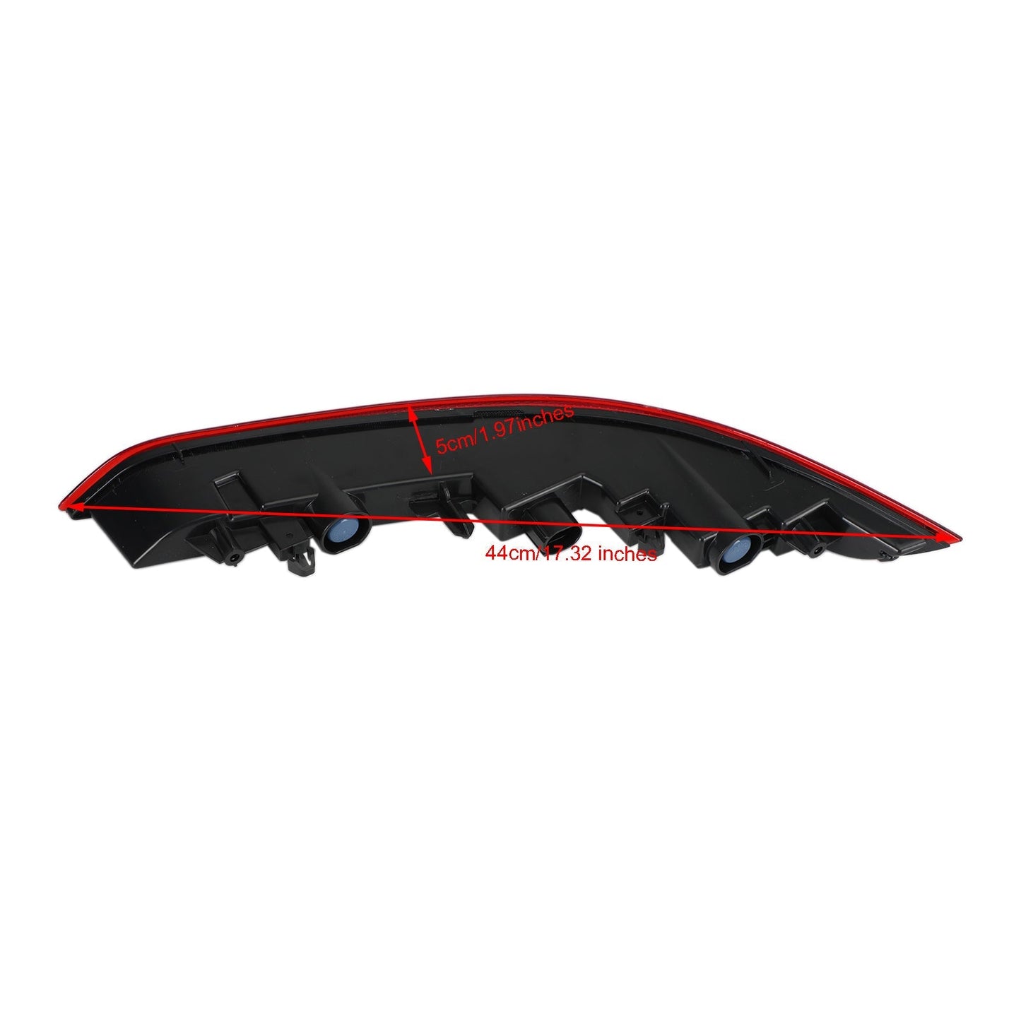 Réflecteur antibrouillard pour pare-chocs arrière Porsche Cayenne 2015-2017 95863110510/610