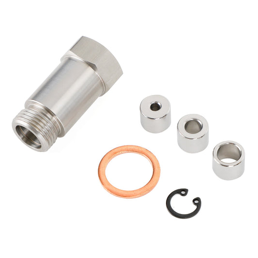 M18 x 1.5 45MM O2 Oxygen Sensor Extension Extender Adapter Spacer Kit
