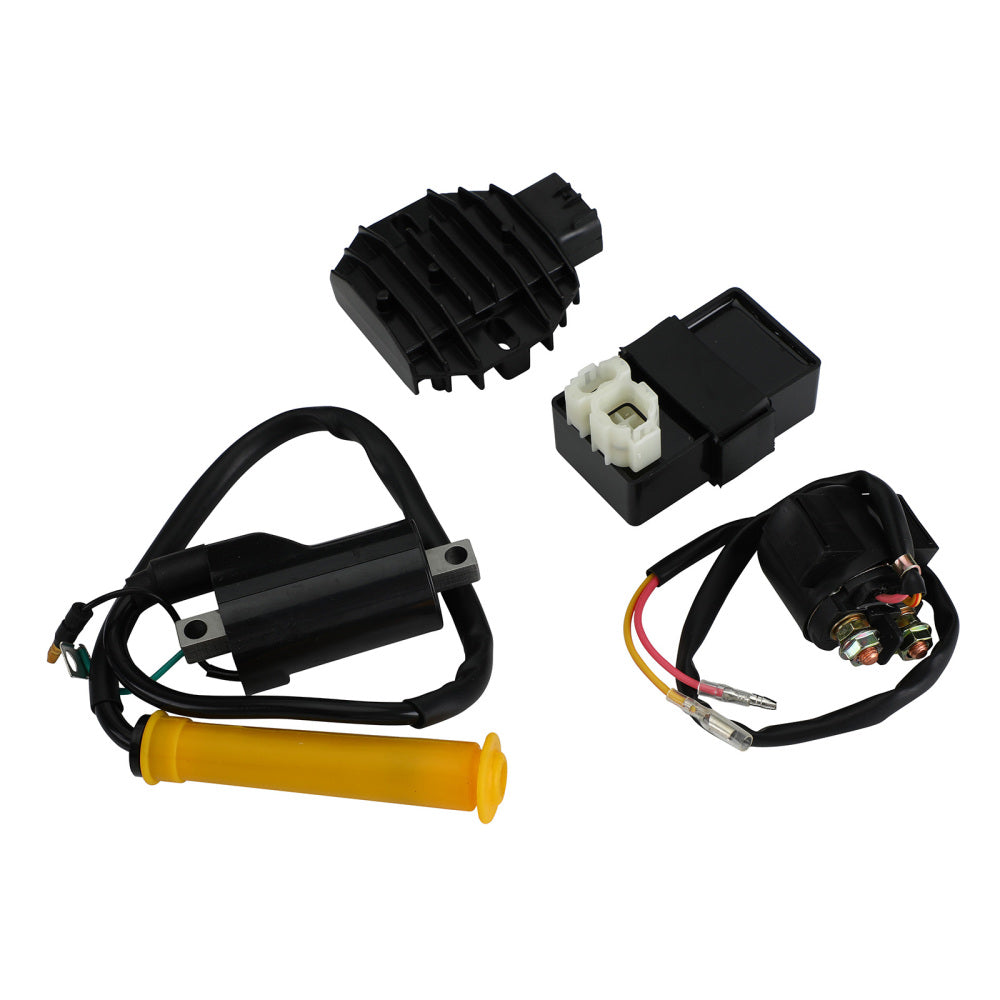Bougie d'allumage CDI, bobine d'allumage, relais de démarrage, redresseur pour Honda Sportrax TRX400EX