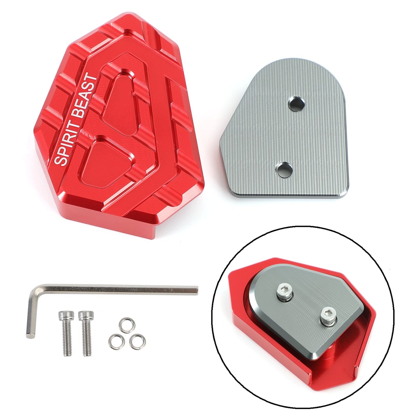 Extension de pédale de frein arrière en aluminium pour BMW G310 GS R 2021, titane