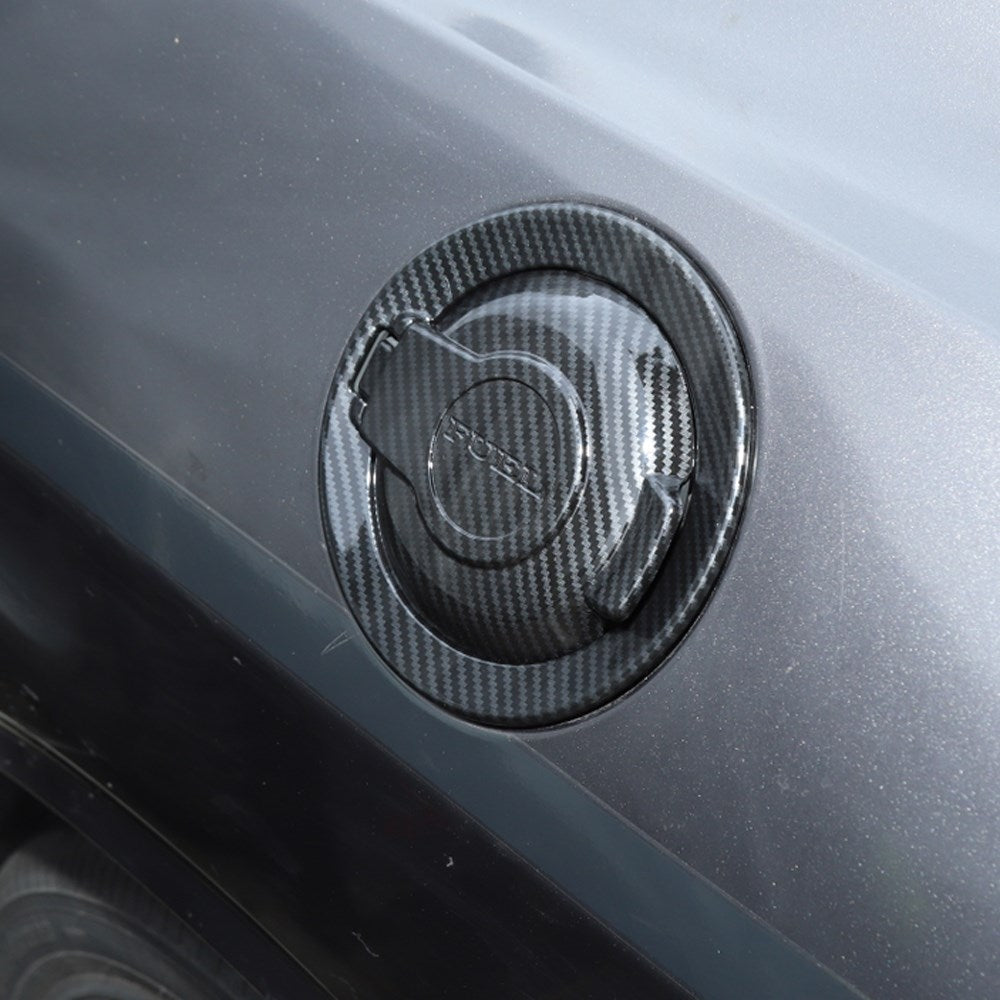 2009+ Challenger Carbon Fiber Fuel Tank Cover Door Gas Filler Cap