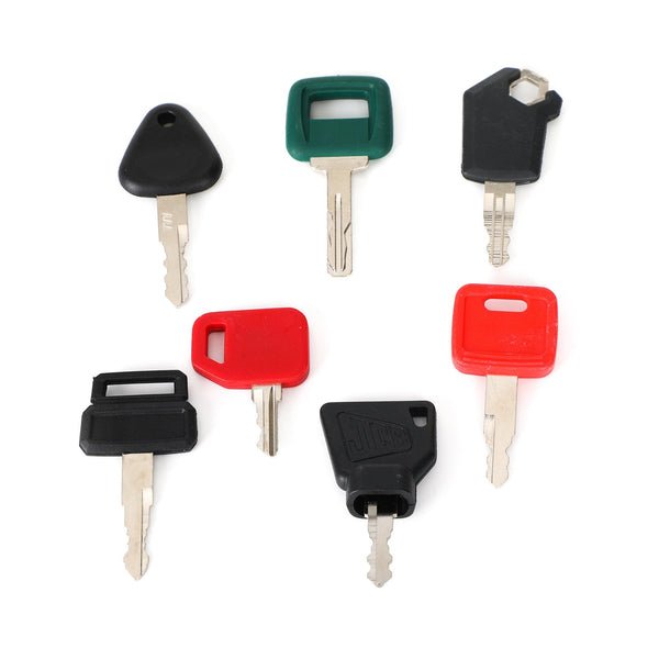 Juego de llaves de encendido para maquinaria de construcción pesada (21 unidades) para Case, JD, Volvo, JCB y Komatsu