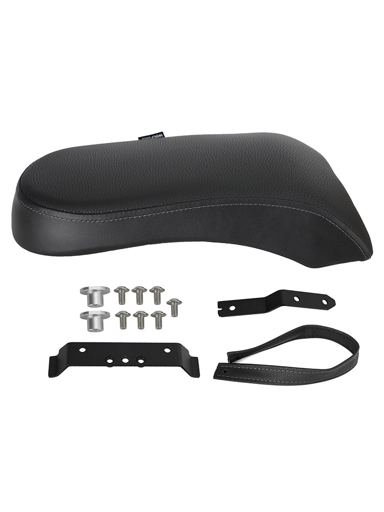 Asiento trasero de pasajero, sillín plano negro para BMW R18 (2020-2022/2021)