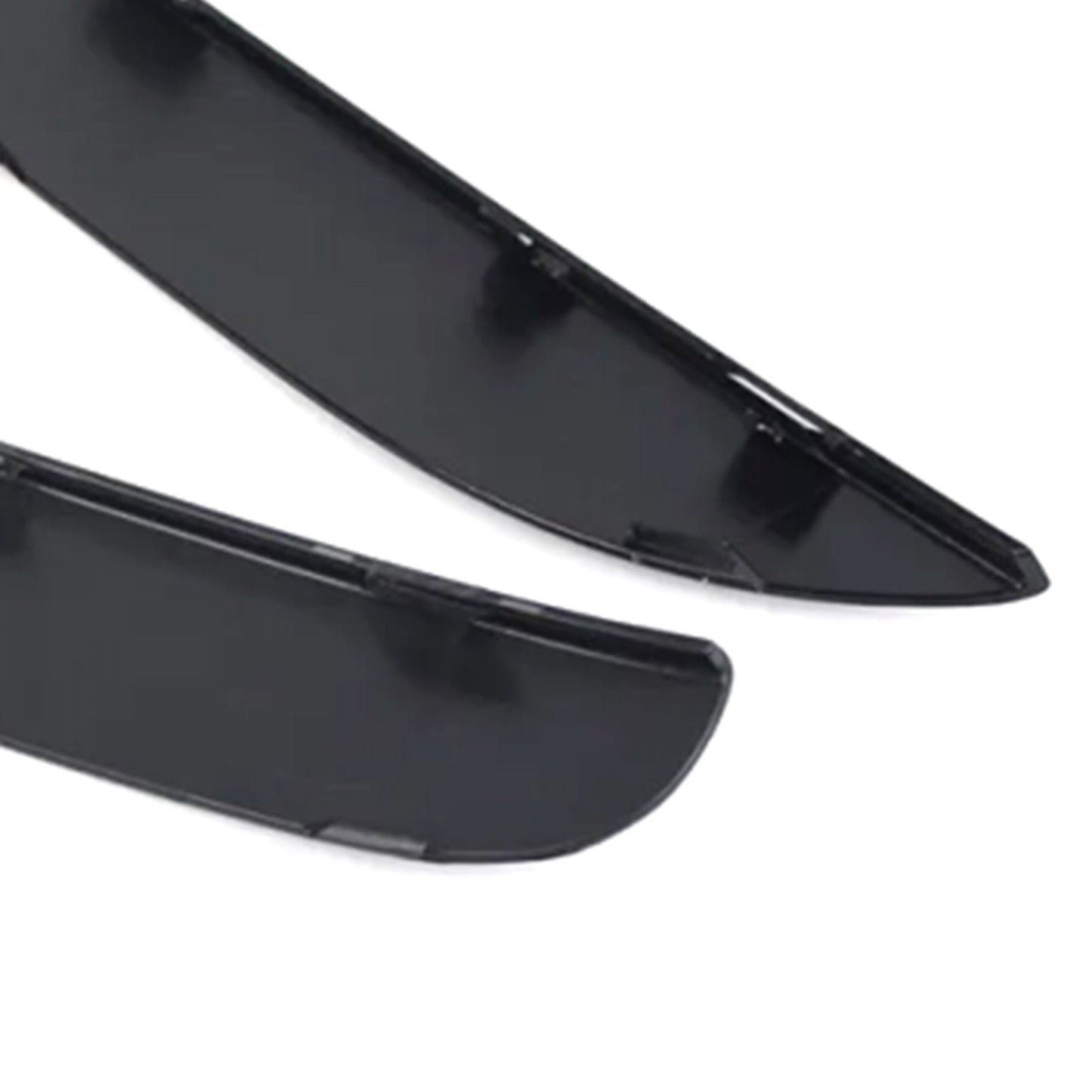 BMW Série 7 F01 F02 2009-2015 2 moulures de pare-chocs avant M Sport 51118047727 51118047728