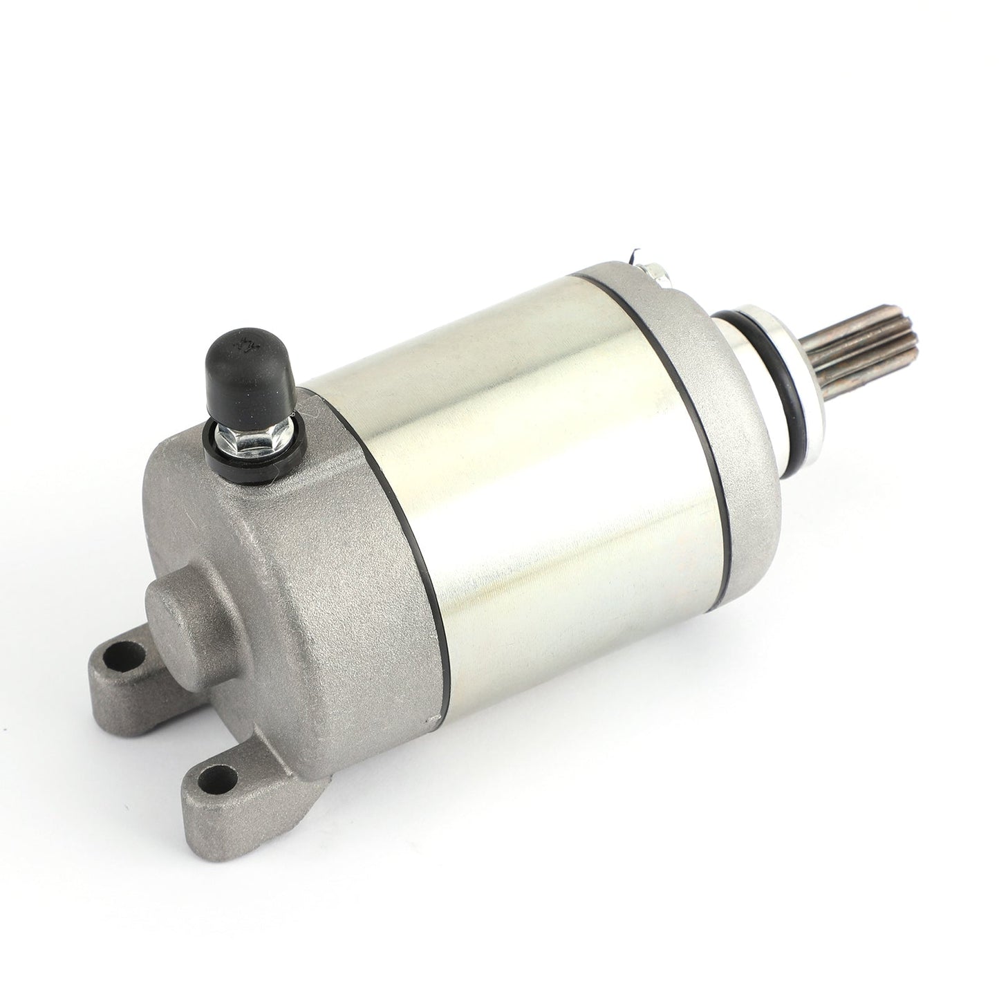 Honda démarreur moteur 31200-MEE-D00 adapté pour Honda CBR600 CBR600RR Fireblade 2003-2006 argent Assosary