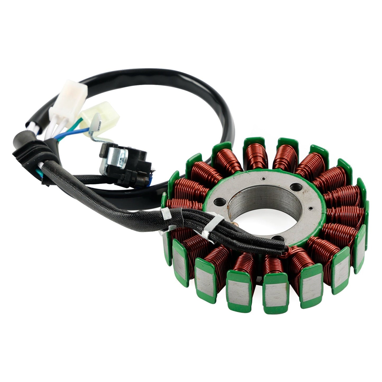 Stator d'alternateur pour Yamaha YZF R3/YZF R3A (ABS) 15-18, YZF R25 15-17, MTN320 MT-03/MTN250 MT-25 16-17 et MTN320A MT-03 (ABS) 16-18