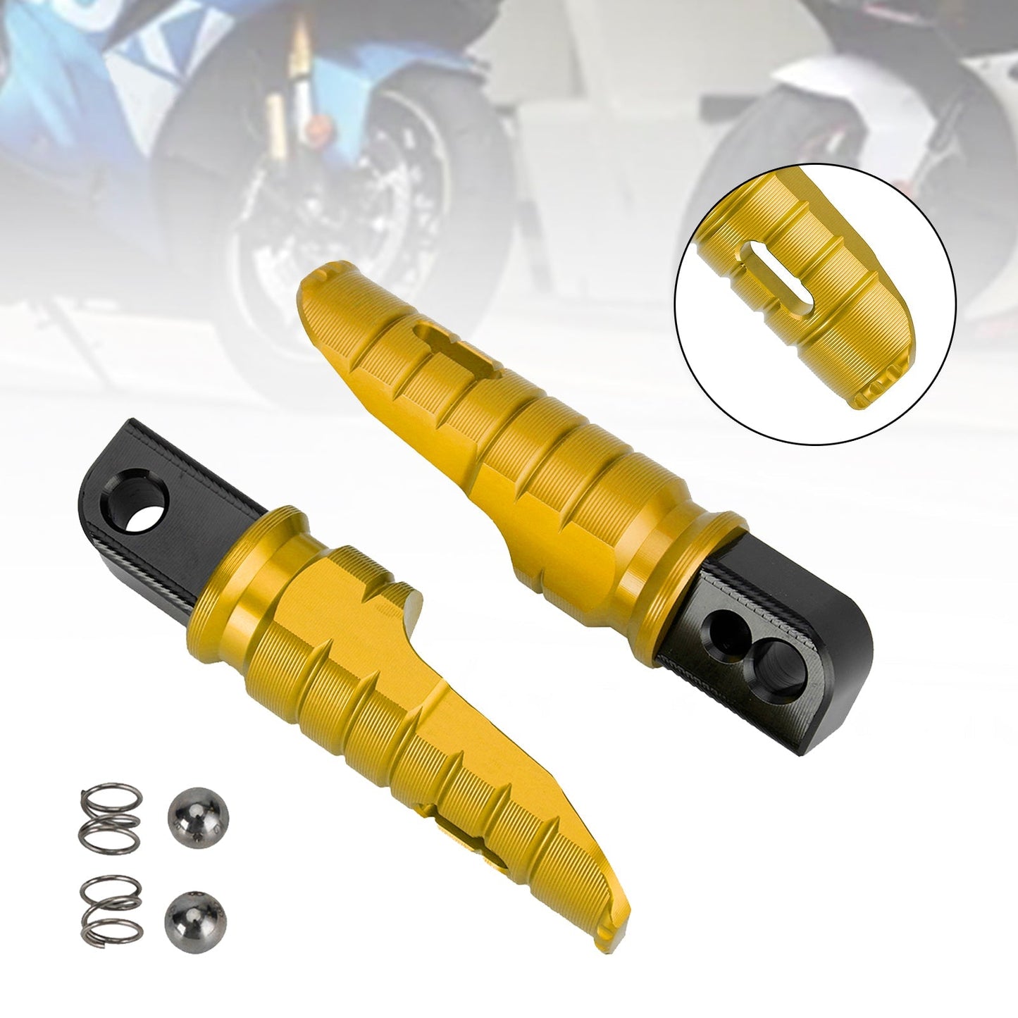 Repose-pieds arrière pour Suzuki GSX-S125/150 GSX-R125/150 GW250 2018-2022