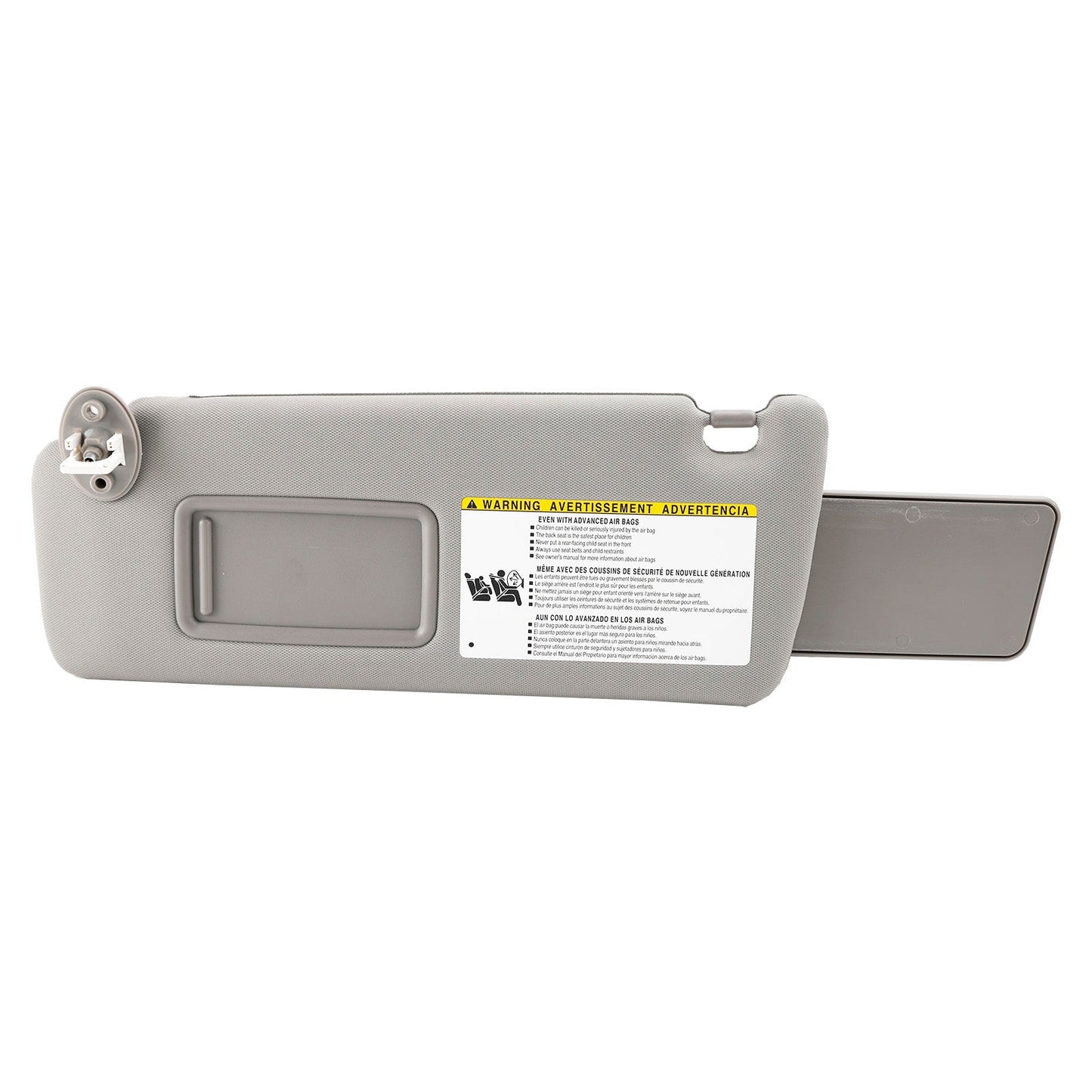 Pare-soleil gauche côté conducteur gris pour Toyota 4Runner 2010-2022 74320-35A91