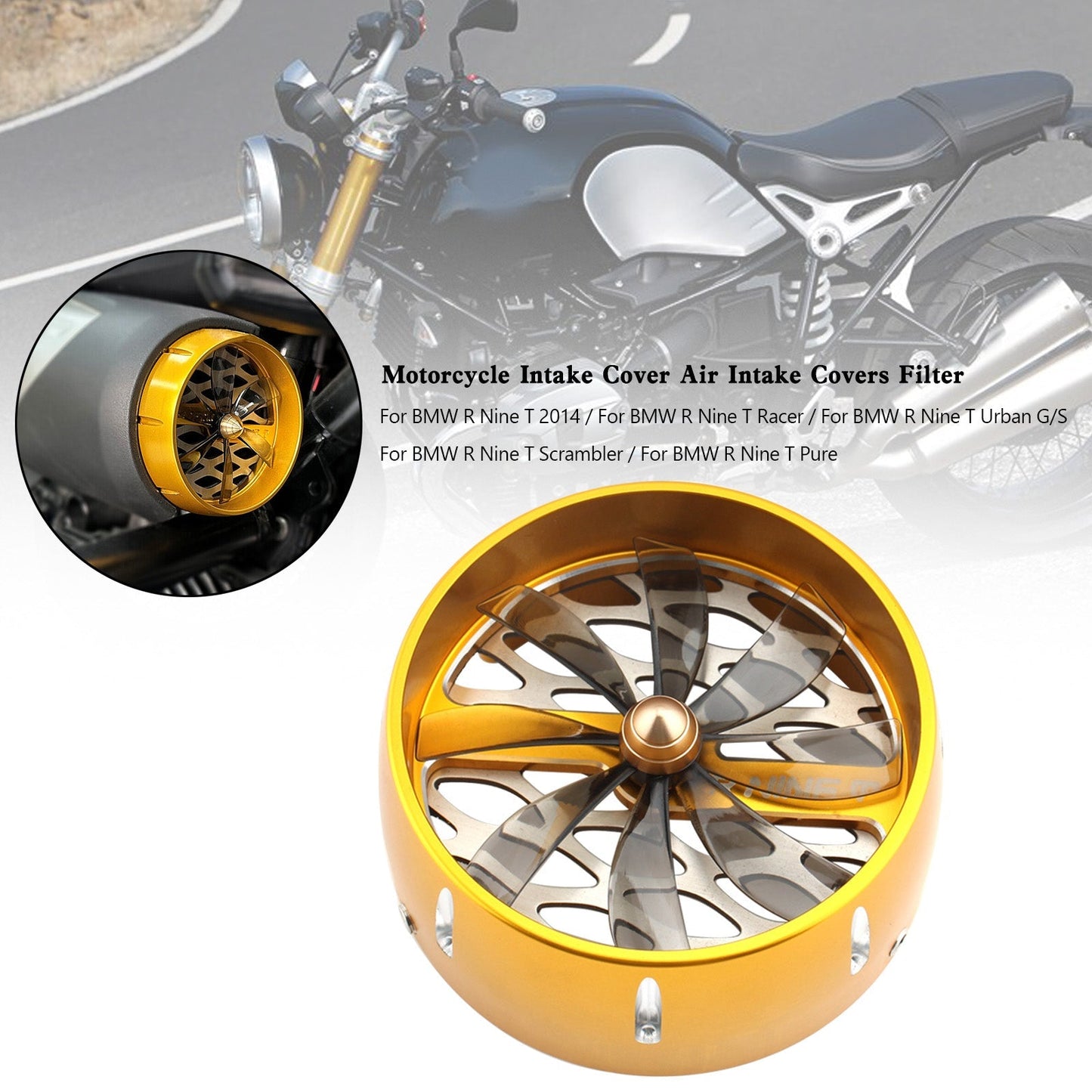 Intake Cover Air Intake Covers Filter For For BMW R Nine T R Nine T R9T