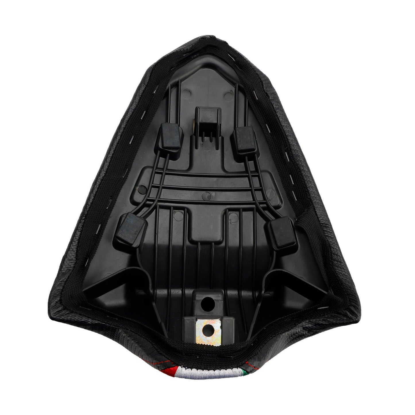 Coussin de siège arrière plat en polyuréthane pour passager, compatible avec DU Streetfighter V2 2022-2023, grille en carbone