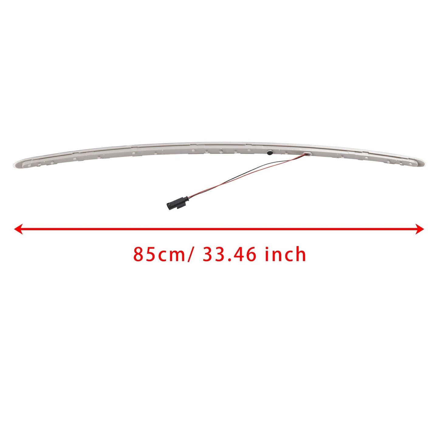 Troisième feu stop avec lentille transparente pour Mini Cooper Clubman R55 Wagon 2007-2014 63252755613