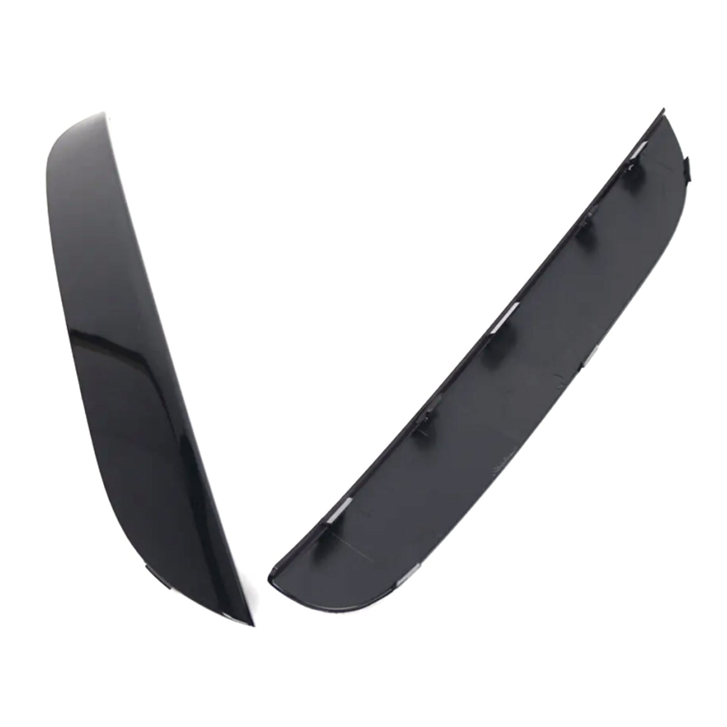 BMW Série 7 F01 F02 2009-2015 2 moulures de pare-chocs avant M Sport 51118047727 51118047728