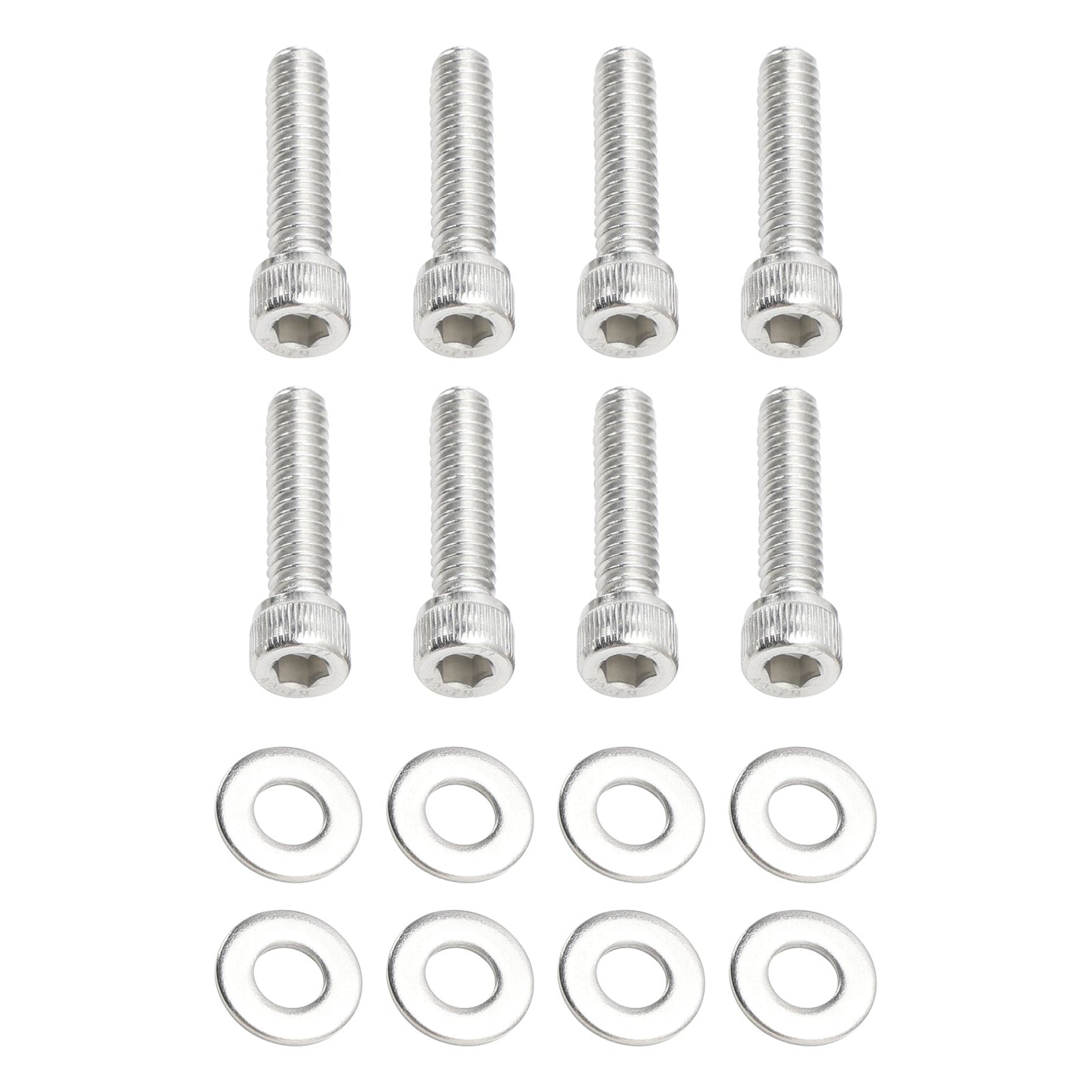 Kit de 116 vis Allen et rondelles pour capots moteur Sportster XL 883/1200 2004+
