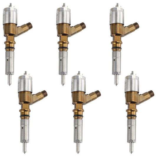 CAT Caterpillar Perkins C6.6 6PCS Fuel Injectors 2645A747 320-0680
