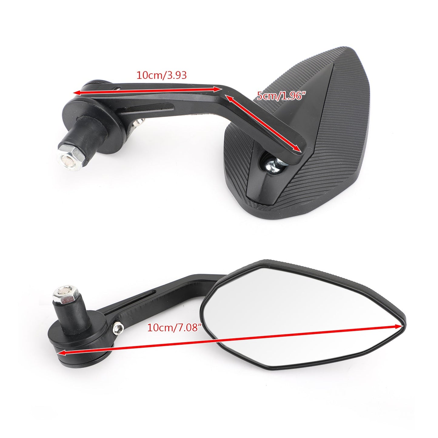 Rétroviseurs de guidon 7/8" pour motos sportives XR250L R XR650R XR230R 400R