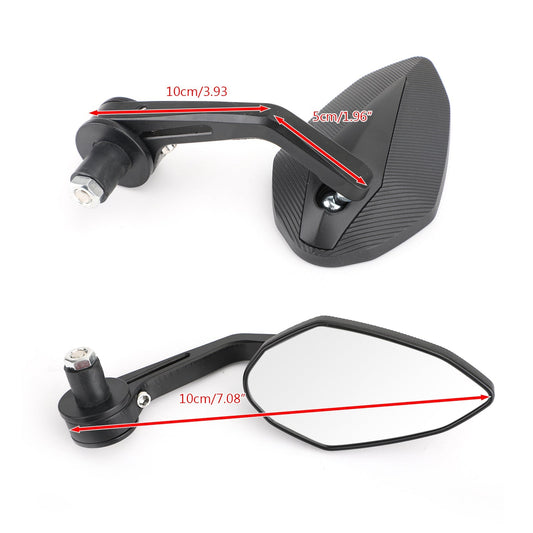 XR250L R XR650R XR230R 400R Motorcycle Sportbike 7/8" Handle Bar End Mirrors