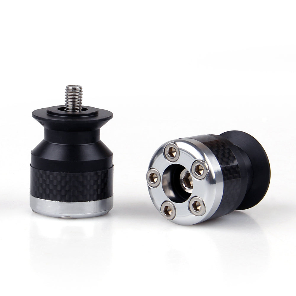 Curseurs de bras oscillant universels en fibre de carbone CNC pour moto, 8 mm