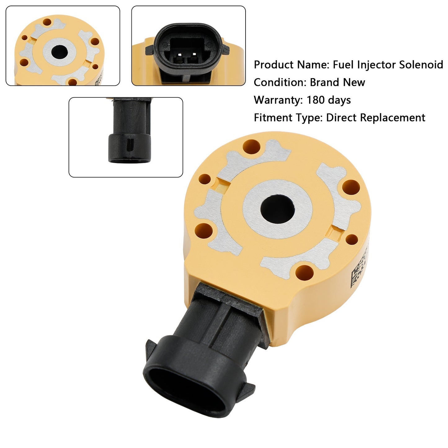 Solenoide de inyector de combustible diésel Caterpillar CAT C7 C9 10R4761 214-5427 3879430