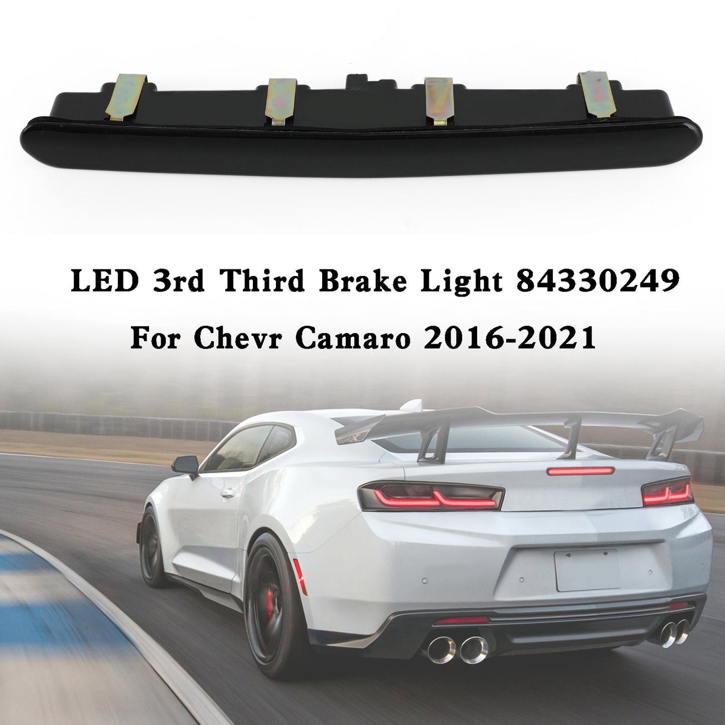 Troisième feu stop à DEL pour Chevrolet Camaro 2016-2021 84330249 84776577