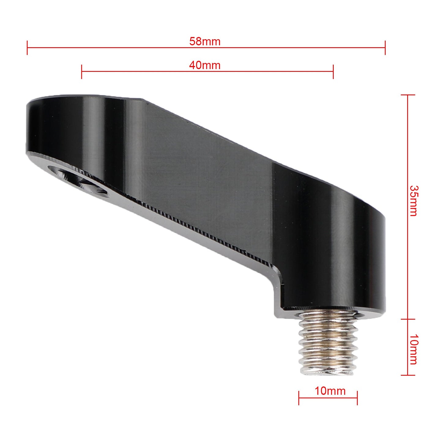 Extension de rétroviseur M10 x 1,5 mm pour BMW F 900 R/XR S 1000 R/XR 15-21