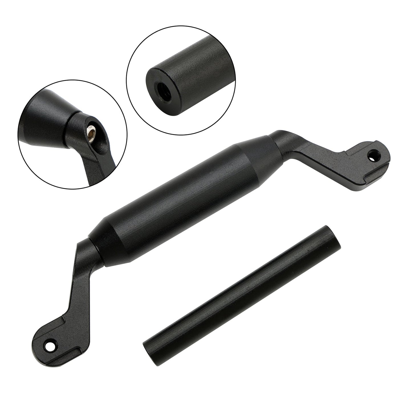 Soporte de navegación para teléfono con extensión GPS, color negro, para TR Tiger 1200 22-23