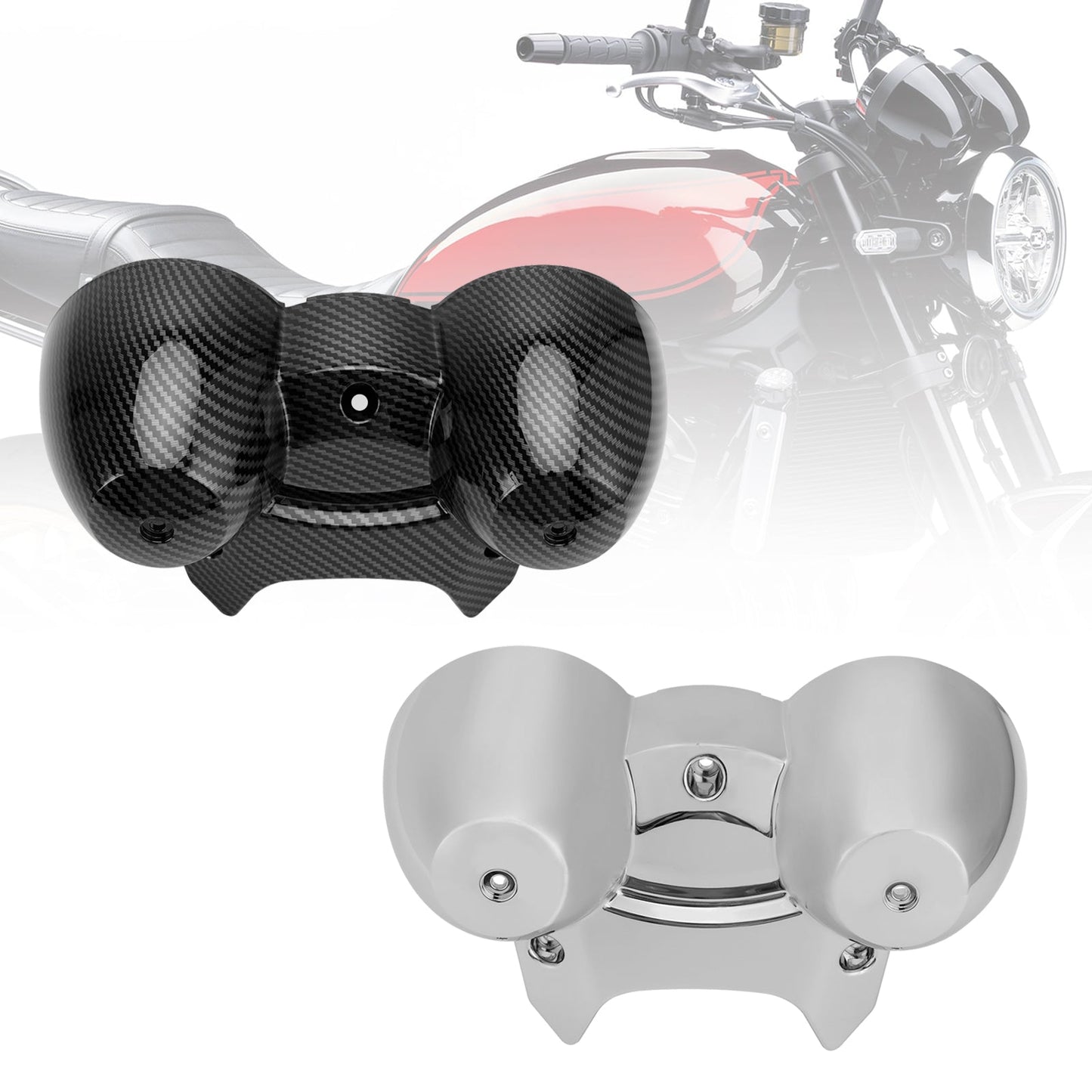 Boîtier de protection de compteur de vitesse pour Kawasaki Z900RS Z900 RS 2018-2023, chromé