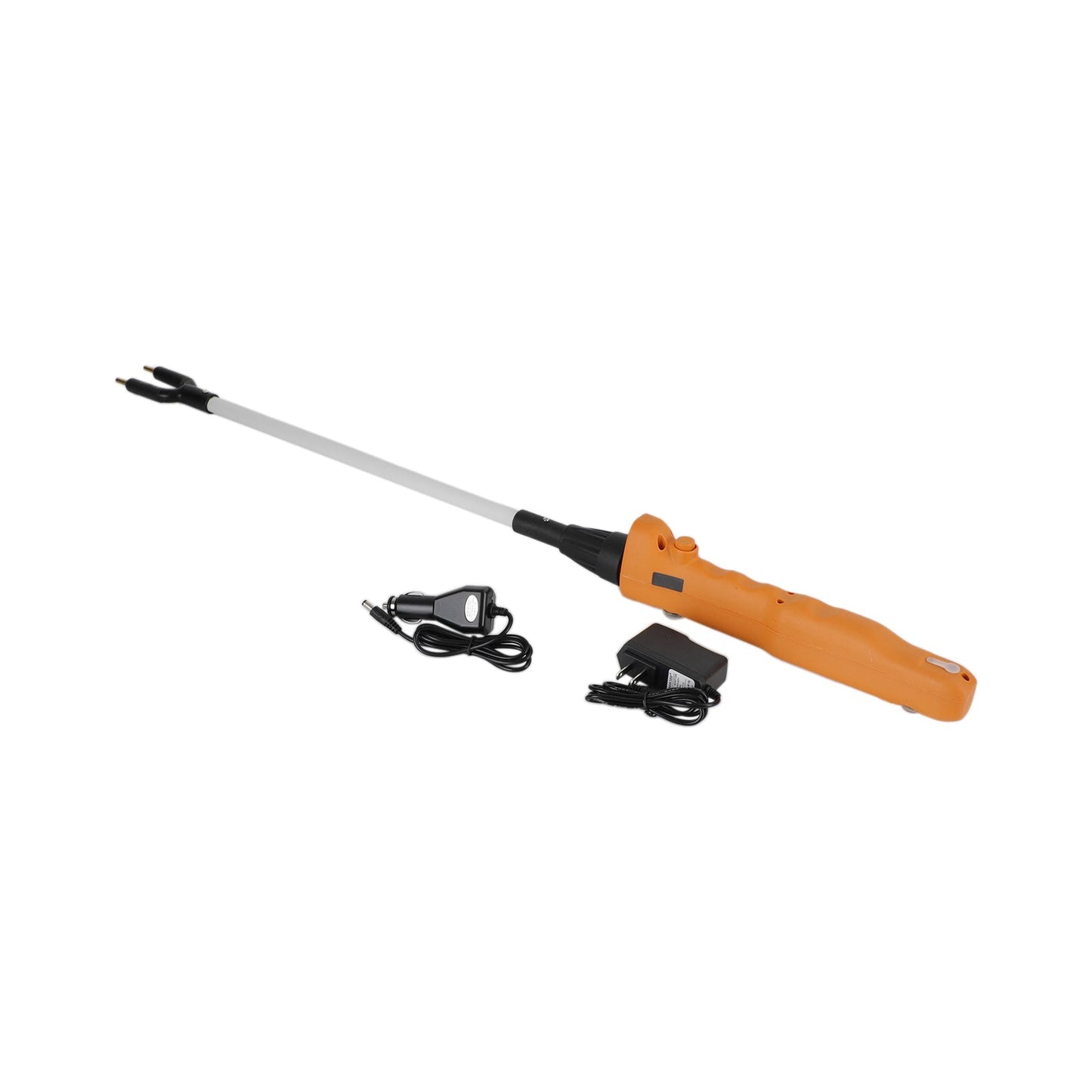 Livestock Prod Stick With Led Light Rechargeable Electric Repelling Rod For Pig, US Plug