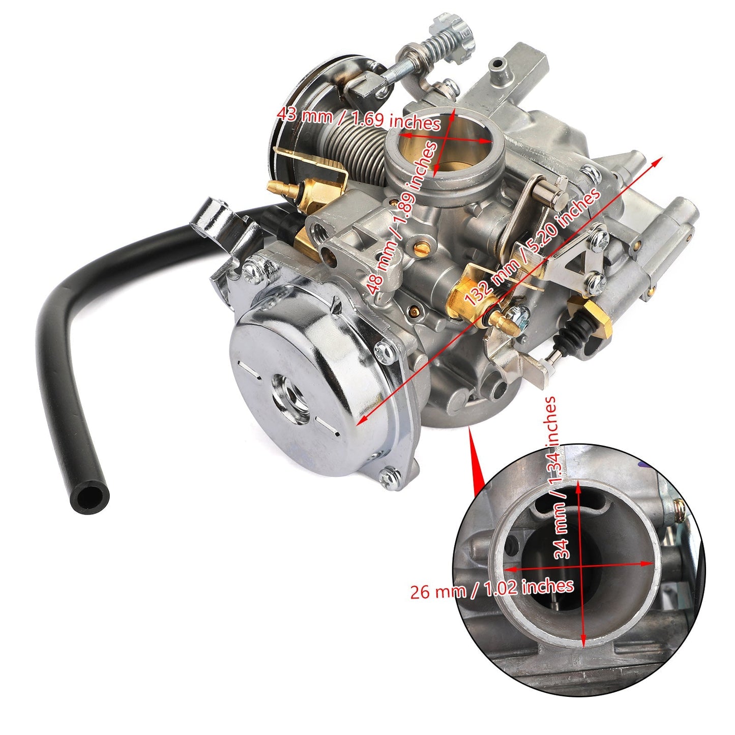 Carburateur Yamaha Virago XV125 VSTAR 250 VIRAGO 250 ROUTE66 XV250