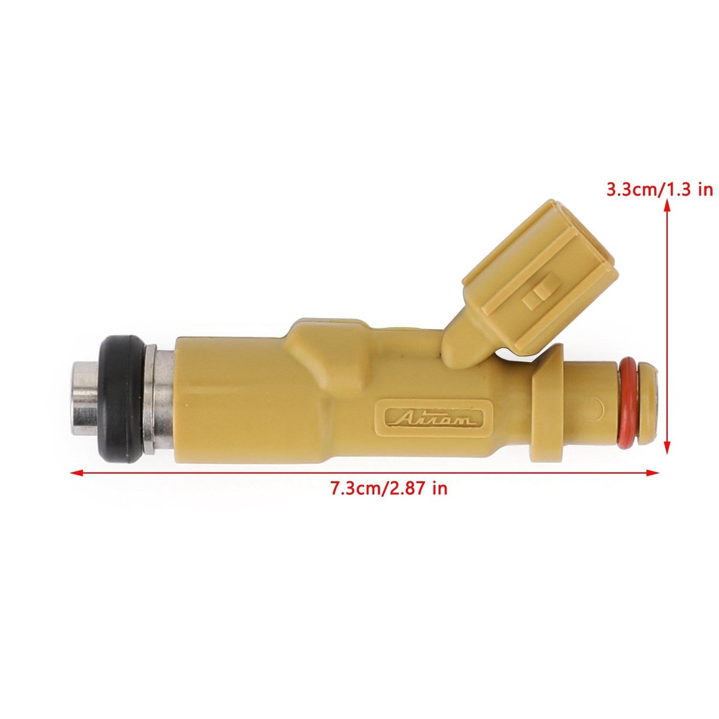 1 inyector de combustible 23250-22030 compatible con Toyota 2ZZ-GE, Corolla, Celica, Lotus (1999-2008)
