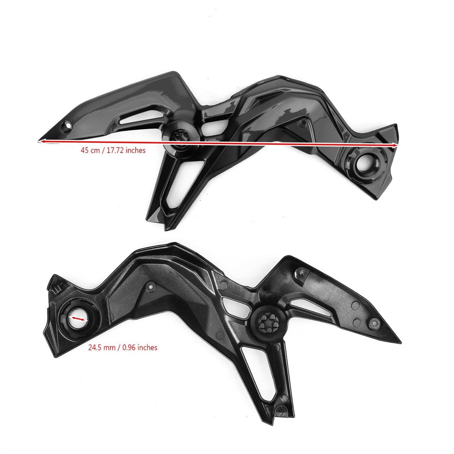 Embellecedor de marco de plástico ABS para motocicleta Kawasaki Z900 2020-2021