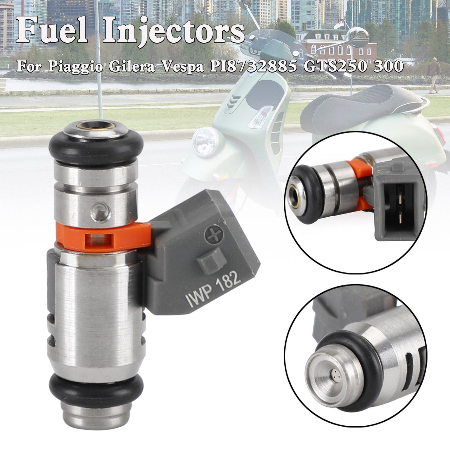 Injecteur de carburant Piaggio Gilera Vespa IWP182 PI8732885 GTS250 300