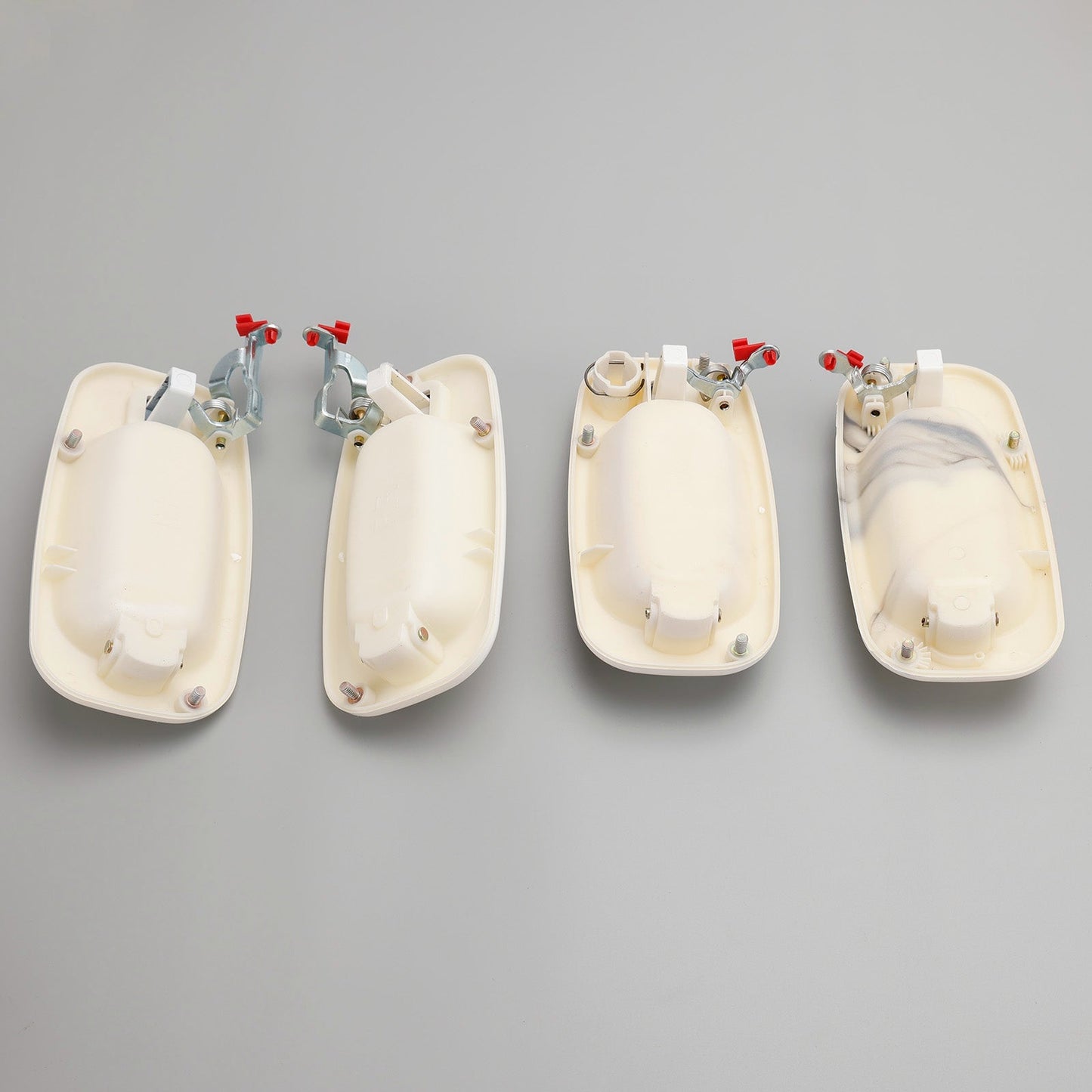 Ensemble de 4 poignées de porte extérieures peintes en blanc pour Chevy Silverado 1500/2500/3500 19356468 19356469