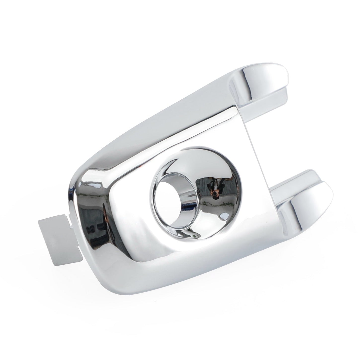 Capuchon de cylindre de serrure de poignée de porte extérieure avant conducteur chromé pour Ford Explorer BA1Z-78218A14-A 2011-2019